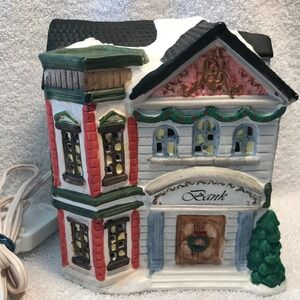 Collins Holiday Experience Ceramic Bank - Complete with light - no box